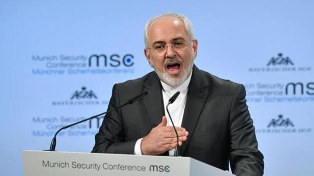 Iranian Foreign Minister Mohammad Javad Zarif gives a speech during the Munich Security Conference on February 18, 2018 in Munich, southern Germany. (AFP File Photo) Iranian Foreign Minister Mohammad Javad Zarif gives a speech during the Munich Security Conference on February 18, 2018 in Munich, southern Germany. (AFP File Photo)