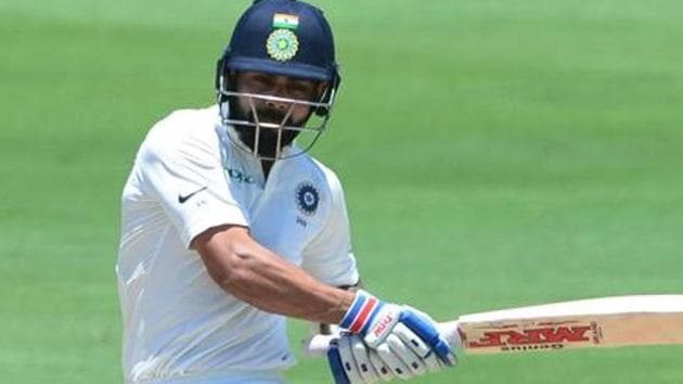 Virat Kohli scored a half century for India in the warm-up match against Essex.(Getty Images)