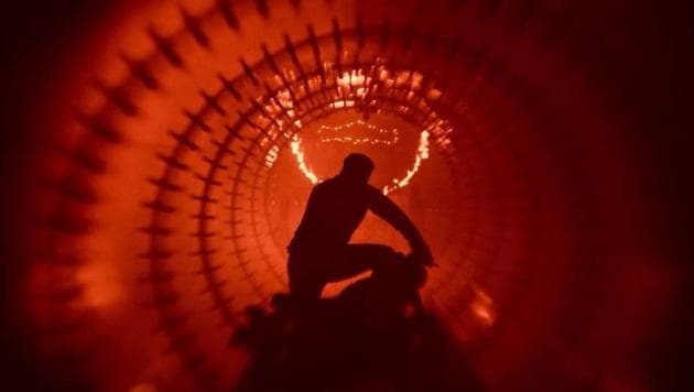 Bharat first look reveals Salman Khan plays a motorcycle stuntman in the film. Bharat first look reveals Salman Khan plays a motorcycle stuntman in the film.