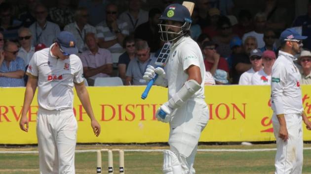 Murali Vijay resurrected the Indian innings with a 93-ball 68. (BCCI) Murali Vijay resurrected the Indian innings with a 93-ball 68. (BCCI)