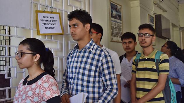 A total of 65,000 applications have been received for the 19,793 seats in D Pharm course. (HT Representational Photo) A total of 65,000 applications have been received for the 19,793 seats in D Pharm course. (HT Representational Photo)