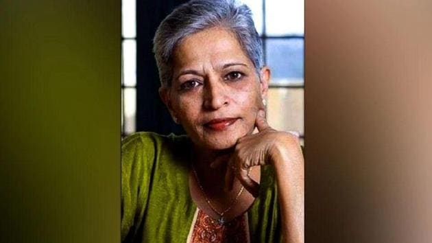 The special investigating team probing the murder of journalist Gauri Lankesh has arrested one more person in connection with the murder.(Burhaan Kinu/HT PHOTO)