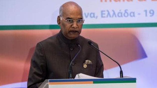 File photo of President Ram Nath Kovind. (AFP photo) File photo of President Ram Nath Kovind. (AFP photo)