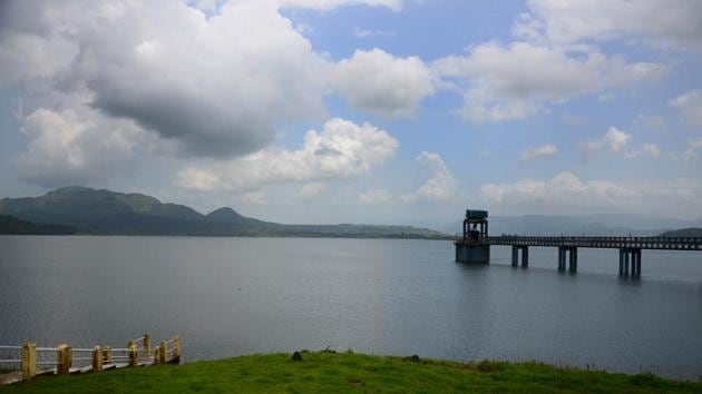 Morbe dam in Navi Mumbai(HT Photo)