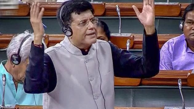 Finance mInister Piyush Goyal said instances of people running away and evading legal legal process was increasing, which needed to be stopped as the current laws do not allow dealing with the “severity of the problem”. (PTI) Finance mInister Piyush Goyal said instances of people running away and evading legal legal process was increasing, which needed to be stopped as the current laws do not allow dealing with the “severity of the problem”. (PTI)