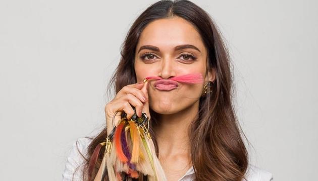 Deepika Padukone during a session where she gave measurements to Madame Tussauds expert artists for the sitting for her figure, in London on July 23, 2018.(IANS)