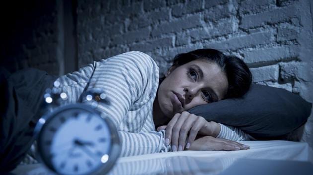 Insomnia can affect your weight loss routine, and increase chances of heart disease and pregnancy complications.(Shutterstock)