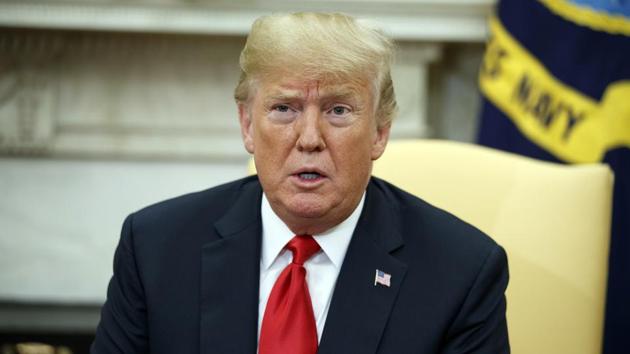 Study shows that obtaining H-1Bs has become more difficult as a result of Donald Trump’s (pictured) policies, and Indians — the largest recipients of H-1Bs accounting for more than 70% of the annual 85,000 H-1B visas — were impacted the most.(AP)