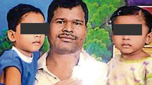 Two of the three sisters who died of starvation in Delhi’s Mandwali area. (HT photo) Two of the three sisters who died of starvation in Delhi’s Mandwali area. (HT photo)