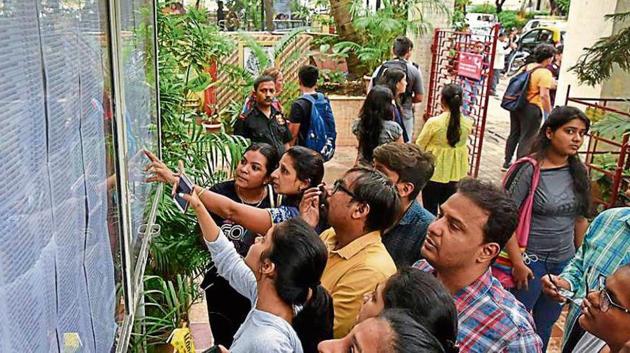 As per the revised admission schedule released on Wednesday, four admission rounds are expected to conclude by August 9.(HT File Photo) As per the revised admission schedule released on Wednesday, four admission rounds are expected to conclude by August 9.(HT File Photo)