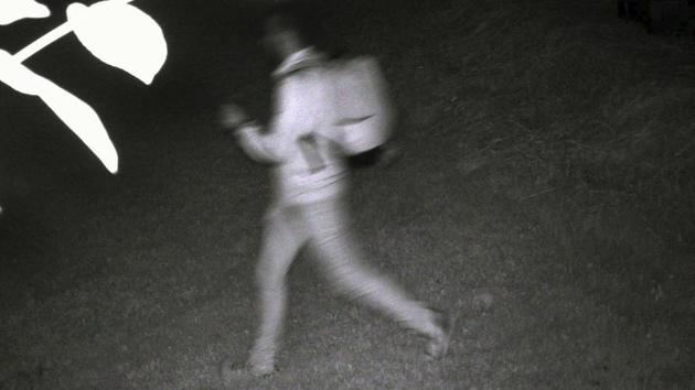 A surveillance photo provided by U.S. Customs and Border Protection shows a person illegally crossing the United States border from Canada near Derby Line, Vt. (AP) A surveillance photo provided by U.S. Customs and Border Protection shows a person illegally crossing the United States border from Canada near Derby Line, Vt. (AP)