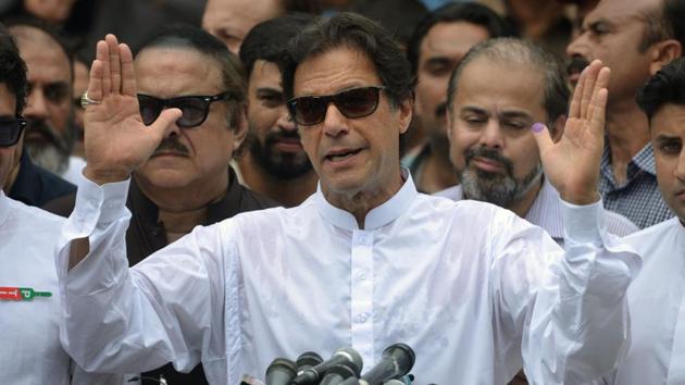 The allegations of rigging in Wednesday’s election followed a bitter campaign in which Pakistan’s powerful military was accused of tilting the race in favour of Imran Khan.(AFP)