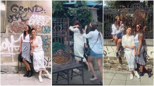 Alia Bhatt is enjoying a great time with her best friends in Bulgaria.(Instagram)