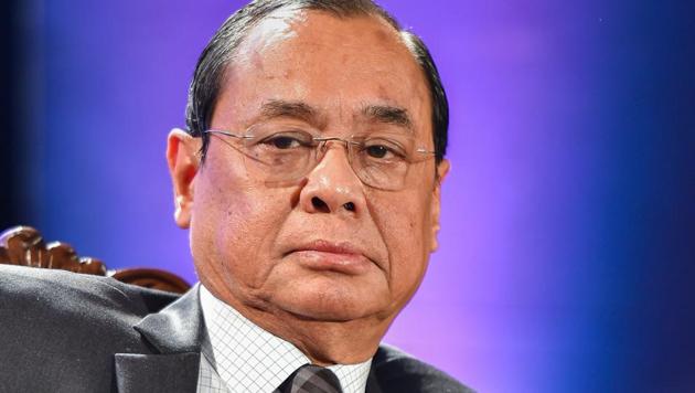 Supreme Court Justice Gogoi also mooted the concept of re-employing retired judges as ad hoc judges to counter the problem of vacancies.(PTI File Photo)