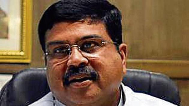 Union minister for petroleum and natural gas Dharmendra Pradhan (HT photo) Union minister for petroleum and natural gas Dharmendra Pradhan (HT photo)