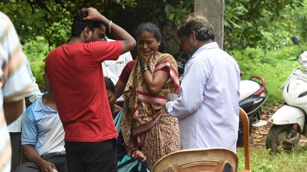 The bodies have been recovered and handed over to the relatives after completion of the due formalities. (PRATHAM GOKHALE/HT PHOTO) 