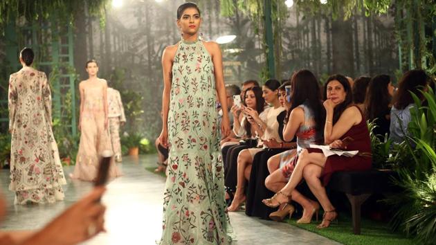 “There is a cross-pollination of ideas for this collection. I have tried to give everything a fresh look, and historical art a new space,” Mishra, the first Indian designer to win the International Woolmark prize, said before his show. (jasjeet plaha/ht photo) “There is a cross-pollination of ideas for this collection. I have tried to give everything a fresh look, and historical art a new space,” Mishra, the first Indian designer to win the International Woolmark prize, said before his show. (jasjeet plaha/ht photo)
