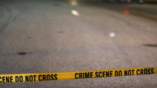 An area roped off with crime scene tape. (AP File Photo/Representative image)