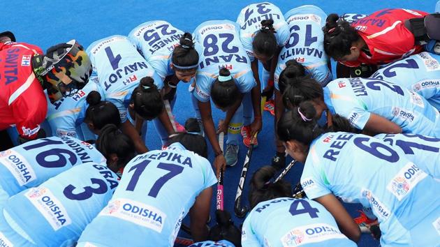 India played out a 1-1 draw with USA to qualify for the playoffs. Get highlights of the match between India and USA here.(Getty Images) India played out a 1-1 draw with USA to qualify for the playoffs. Get highlights of the match between India and USA here.(Getty Images)