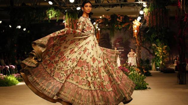 Taandon’s collection was titled Once Upon A Dream. (Jasjeet plaha/HT Photo) Taandon’s collection was titled Once Upon A Dream. (Jasjeet plaha/HT Photo)