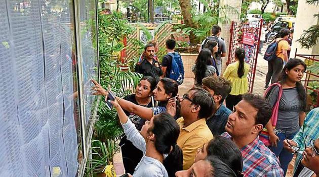 The third merit list will be declared at 11am on Tuesday. (HT File Photo) The third merit list will be declared at 11am on Tuesday. (HT File Photo)