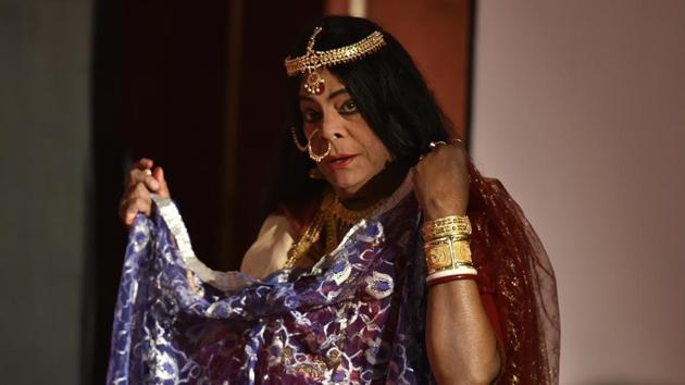 Bhaduri’s reign was long. He was on stage till 1974. The next 20 years were spent in the wilderness as Bhaduri travelled through Bengal, stayed for long stretches in the holy city of Tarapith, and suffered some devastating personal blows, but penury finally forced him back to Kolkata and to performance. (Raj K Raj / HT Photo) Bhaduri’s reign was long. He was on stage till 1974. The next 20 years were spent in the wilderness as Bhaduri travelled through Bengal, stayed for long stretches in the holy city of Tarapith, and suffered some devastating personal blows, but penury finally forced him back to Kolkata and to performance. (Raj K Raj / HT Photo)