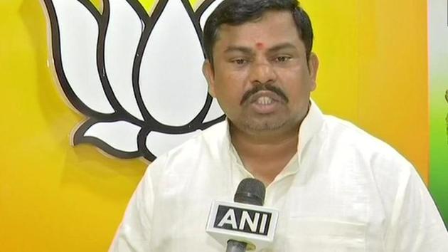 BJP MLA Raja Singh is known for making controversial statements. (ANI/Twitter) BJP MLA Raja Singh is known for making controversial statements. (ANI/Twitter)