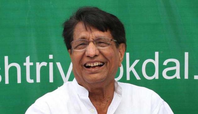 Ajit Singh spoke on a number of issues, saying politics of love and unity alone could defeat the ‘divisive’ BJP.(HT Photo) Ajit Singh spoke on a number of issues, saying politics of love and unity alone could defeat the ‘divisive’ BJP.(HT Photo)