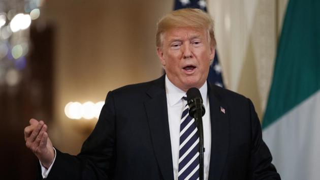 President Donald Trump speaks during a news conference with Italian Prime Minister Giuseppe Conte in the East Room of the White House, Monday, July 30, 2018, in Washington. (AP) President Donald Trump speaks during a news conference with Italian Prime Minister Giuseppe Conte in the East Room of the White House, Monday, July 30, 2018, in Washington. (AP)