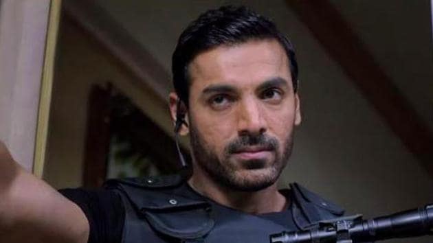 John Abraham in a still from Wazir. John Abraham in a still from Wazir.