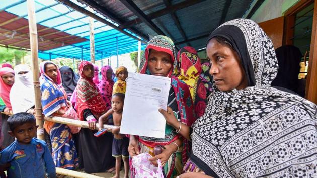 Amid concerns, Satyendra Garg, Joint Secretary (Northeast) in the Union Home Ministry in Delhi, said none of those whose names do not figure in the list will be taken to any detention camp or foreigners’ tribunals. (PTI)