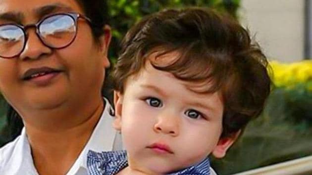That’s a lot of cuteness. Taimur Ali Khan with his favourite nanny.