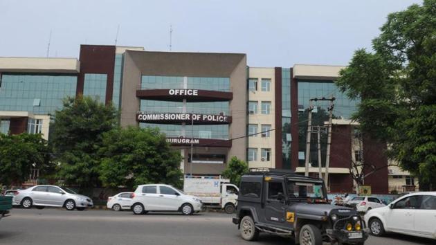 The police officer was immediately suspended after a report of the incident was received from the office of commissioner of police of Gurugram. (Parveen Kumar/ HT File Photo) The police officer was immediately suspended after a report of the incident was received from the office of commissioner of police of Gurugram. (Parveen Kumar/ HT File Photo)