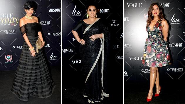 Mandira Bedia, Vidya Balan and Richa Chadha posing for the cameras. Richa Chadha along with Ali Fazal on the Most Beautiful Couple award. (IANS) Mandira Bedia, Vidya Balan and Richa Chadha posing for the cameras. Richa Chadha along with Ali Fazal on the Most Beautiful Couple award. (IANS)