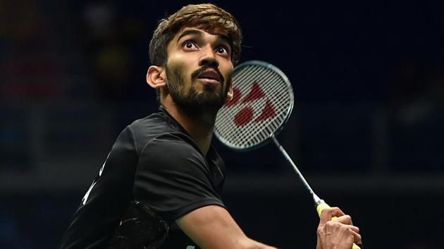Srikanth Kidambi beat Pablo Abian 21-15, 12-21, 21-14 in a second-round match that lasted 62 minutes.(AFP)