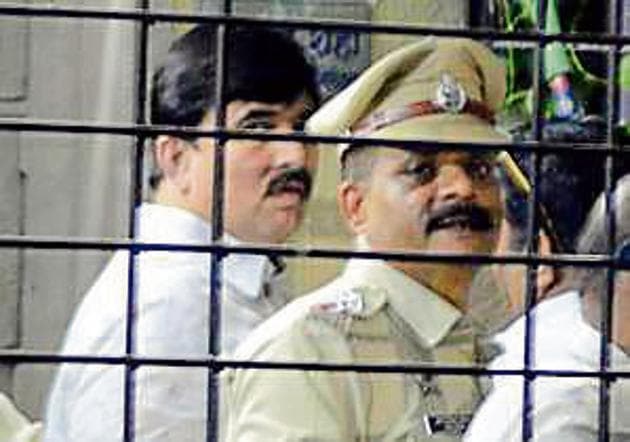 Mankar produced in court on Wednesday. (Ravindra Joshi/HT) Mankar produced in court on Wednesday. (Ravindra Joshi/HT)