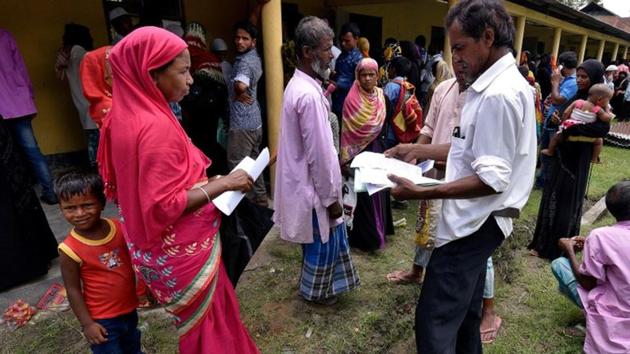 An NRC draft, which is being updated to detect foreigners also, came out on Monday. As many as 40,07,707 people were not part of it. (Reuters) An NRC draft, which is being updated to detect foreigners also, came out on Monday. As many as 40,07,707 people were not part of it. (Reuters)