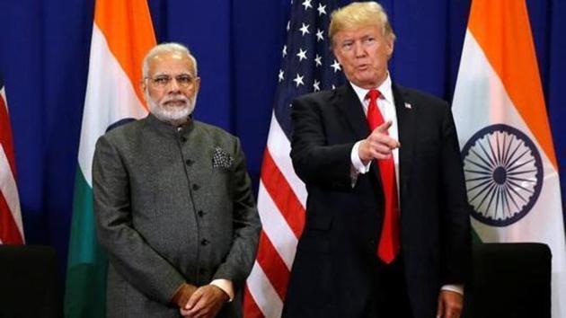 US President Donald Trump with Prime Minister Narendra Modi in Manila, Philippines. (Reuters File Photo) US President Donald Trump with Prime Minister Narendra Modi in Manila, Philippines. (Reuters File Photo)