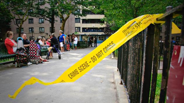 A crime scene in New York City.(AP Photo) A crime scene in New York City.(AP Photo)