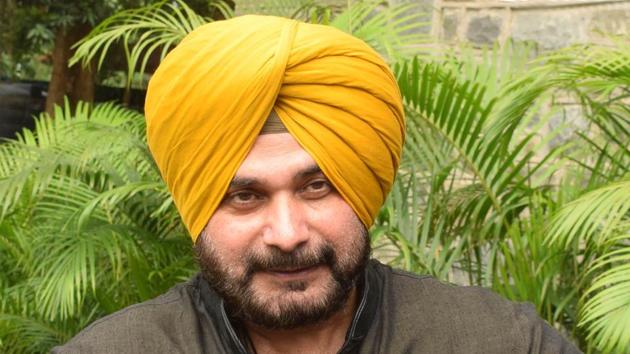 Punjab Cabinet Minister Navjot Singh Sidhu said he has accepted an invitation to attend Imran Khan’s swearing-in ceremony as Pakistan’s Prime Minister.(HT PHOTO)