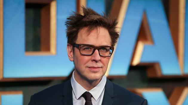 Director James Gunn poses for a photograph upon arrival at the European Gala screening of Guardians of the Galaxy Vol. 2 in London.(AFP)