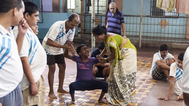 Then there is the parents’ guilt at leaving a child while they are still alive. Sangopita has parent-child counselling sessions once a month attempting to address this. Adhar’s Vishwas Gore says half their job is explaining that parents aren’t shirking responsibility. “Only when the residents tell their parents that they don’t want to go home do they realise that they are finally finding acceptance and happiness among their own.” (Aalok Soni / HT Photo) 