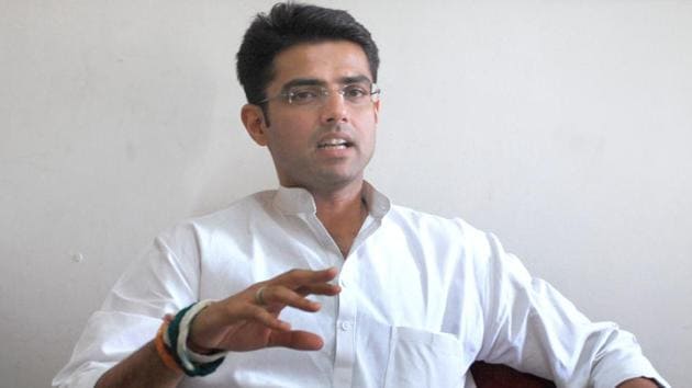 Rajasthan Congress chief Sachin Pilot. (HT File Photo) Rajasthan Congress chief Sachin Pilot. (HT File Photo)