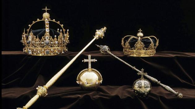 Thieves in Sweden walked into a small town's medieval cathedral in broad daylight and stole priceless crown jewels dating back to the early 1600s before escaping by speedboat, police said Wednesday. (AP) Thieves in Sweden walked into a small town's medieval cathedral in broad daylight and stole priceless crown jewels dating back to the early 1600s before escaping by speedboat, police said Wednesday. (AP)