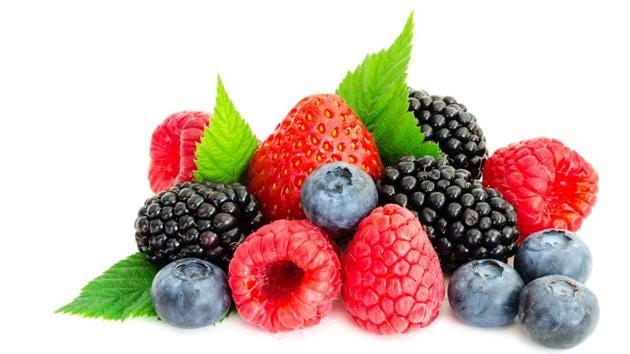 Berries contain compounds and vitamins which are good for the growth of hair. One of these is vitamin C, which has antioxidant properties. Antioxidants are effective in protecting hair follicles from damage from free radicals. The vitamin C which you receive from berries helps the body in producing collagen, which prevents hair from becoming brittle and breaking. (Shutterstock) Berries contain compounds and vitamins which are good for the growth of hair. One of these is vitamin C, which has antioxidant properties. Antioxidants are effective in protecting hair follicles from damage from free radicals. The vitamin C which you receive from berries helps the body in producing collagen, which prevents hair from becoming brittle and breaking. (Shutterstock)