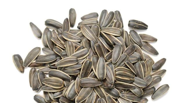 Seeds have various nutrients such as vitamin E, zinc and selenium, which are essential for hair growth. Sunflower seeds and flaxseeds when had on a regular basis can help in strengthening the hair. For getting a mixture of all the best nutrients, it is advisable to have all the different kinds of seeds, and not just stick to one. (Shutterstock) Seeds have various nutrients such as vitamin E, zinc and selenium, which are essential for hair growth. Sunflower seeds and flaxseeds when had on a regular basis can help in strengthening the hair. For getting a mixture of all the best nutrients, it is advisable to have all the different kinds of seeds, and not just stick to one. (Shutterstock)