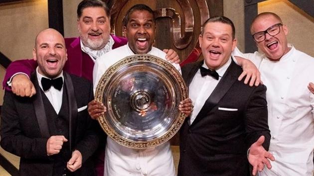 Sashi Cheliah won the 10the season of Masterchef Australia with a score of 93 out of 100.(Masterchef Australia/Instagram)