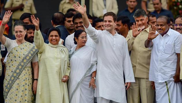 The Congress Working Committee (CWC), the party’s highest decision making body, had on July 22 authorised Rahul Gandhi to take a call on pre and post-alliances for the 2019 polls.(PTI File Photo)