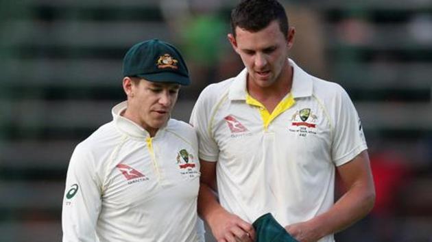 Josh Hazlewood (R) has so far claimed 151 wickets at an average of 26.84 in 40 Tests. (REUTERS) Josh Hazlewood (R) has so far claimed 151 wickets at an average of 26.84 in 40 Tests. (REUTERS)