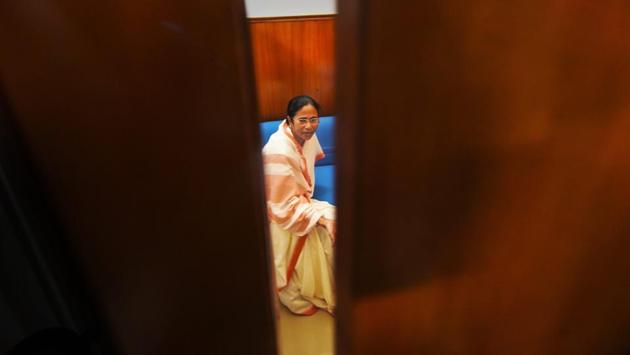 West Bengal Chief Minister Mamata Banerjee at her party office during a meeting with BJP leader Kirti Azad (not seen) at Parliament House, in New Delhi on August 01, 2018. (Shahbaz Khan / PTI) West Bengal Chief Minister Mamata Banerjee at her party office during a meeting with BJP leader Kirti Azad (not seen) at Parliament House, in New Delhi on August 01, 2018. (Shahbaz Khan / PTI)